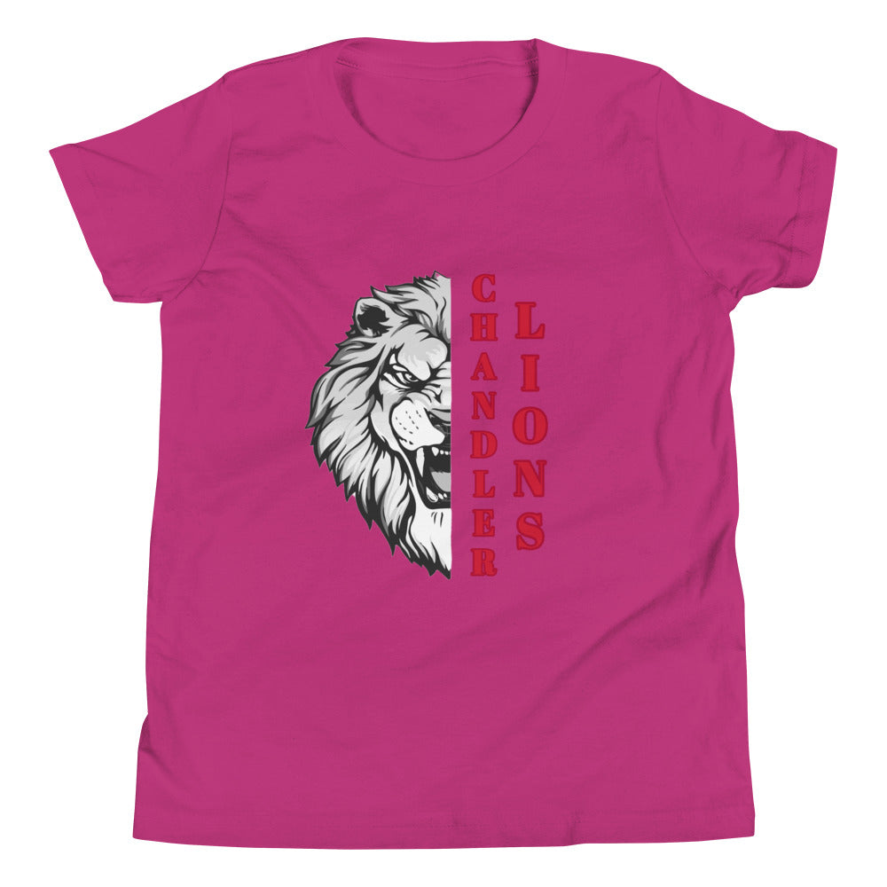 Lions Youth Short Sleeve T-Shirt (Half Face) Bella Canvas