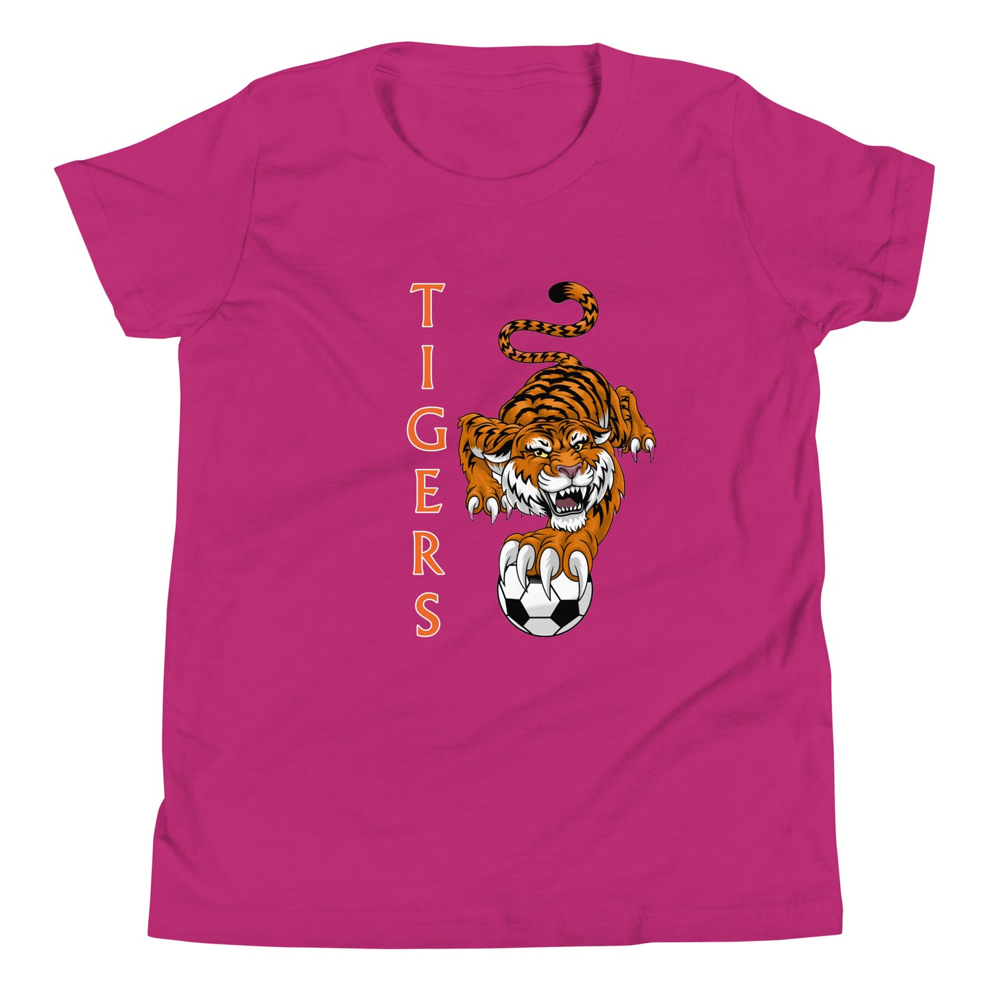 Tigers Soccer Youth Short Sleeve T-Shirt