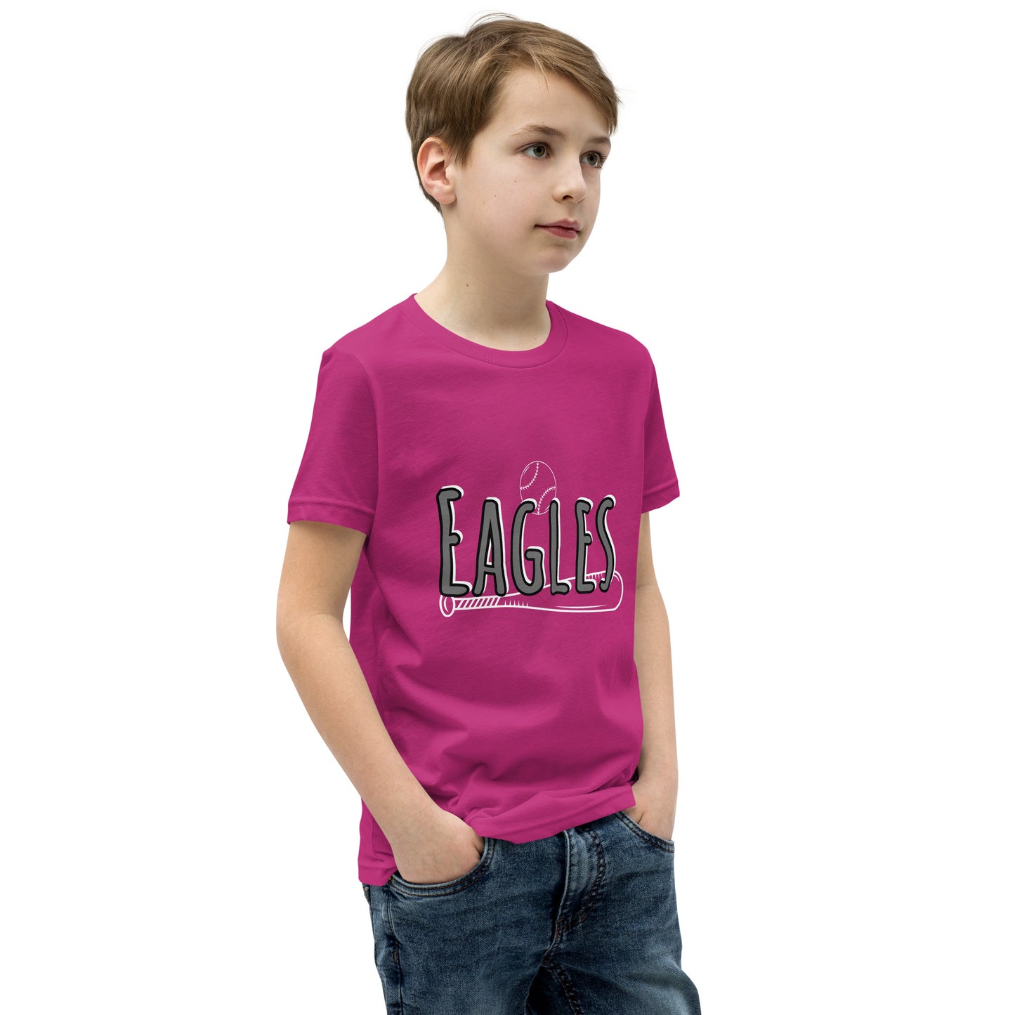 Eagles Baseball Youth Short Sleeve T-Shirt