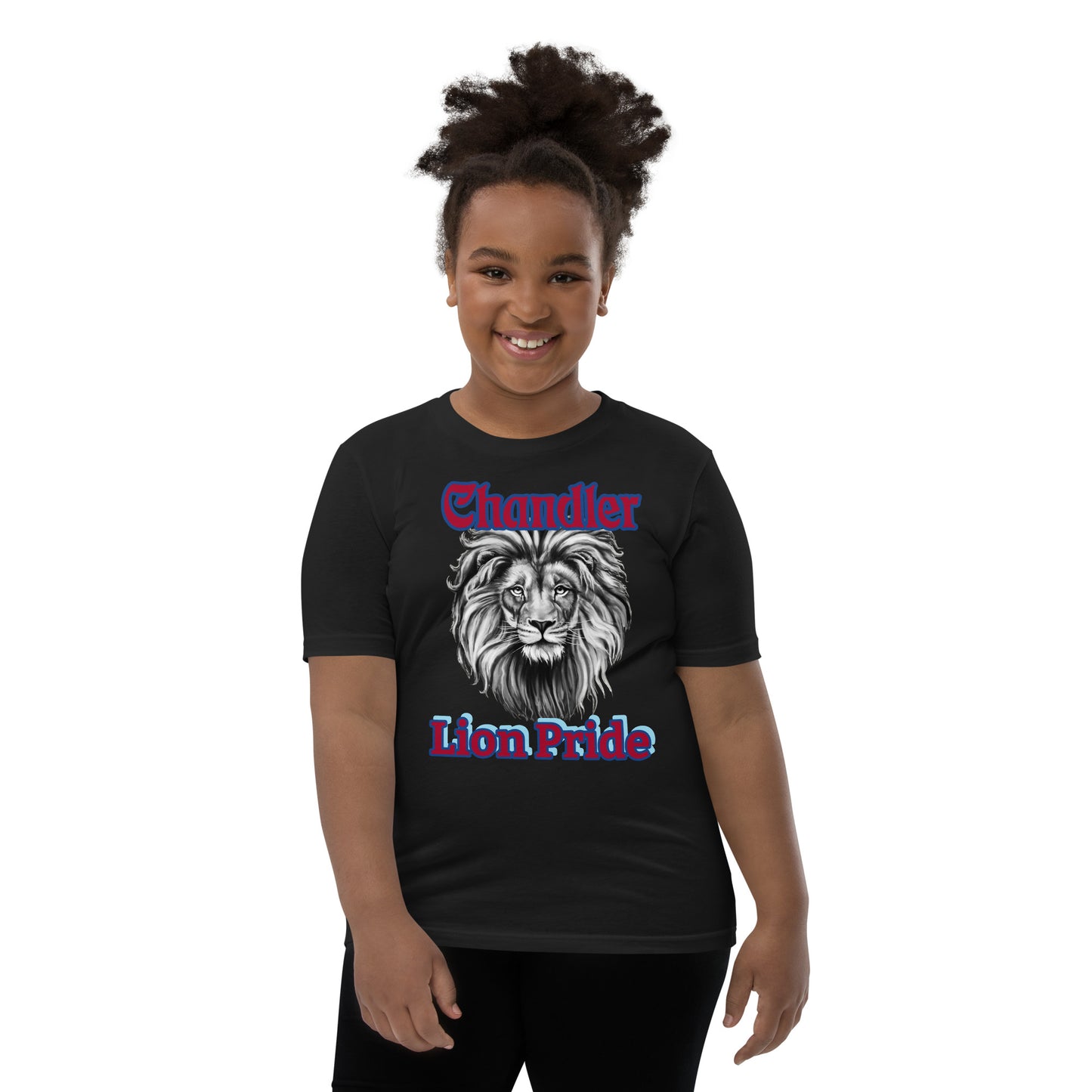 Lions Youth Short Sleeve T-Shirt (Majestic Lion) Bella Canvas