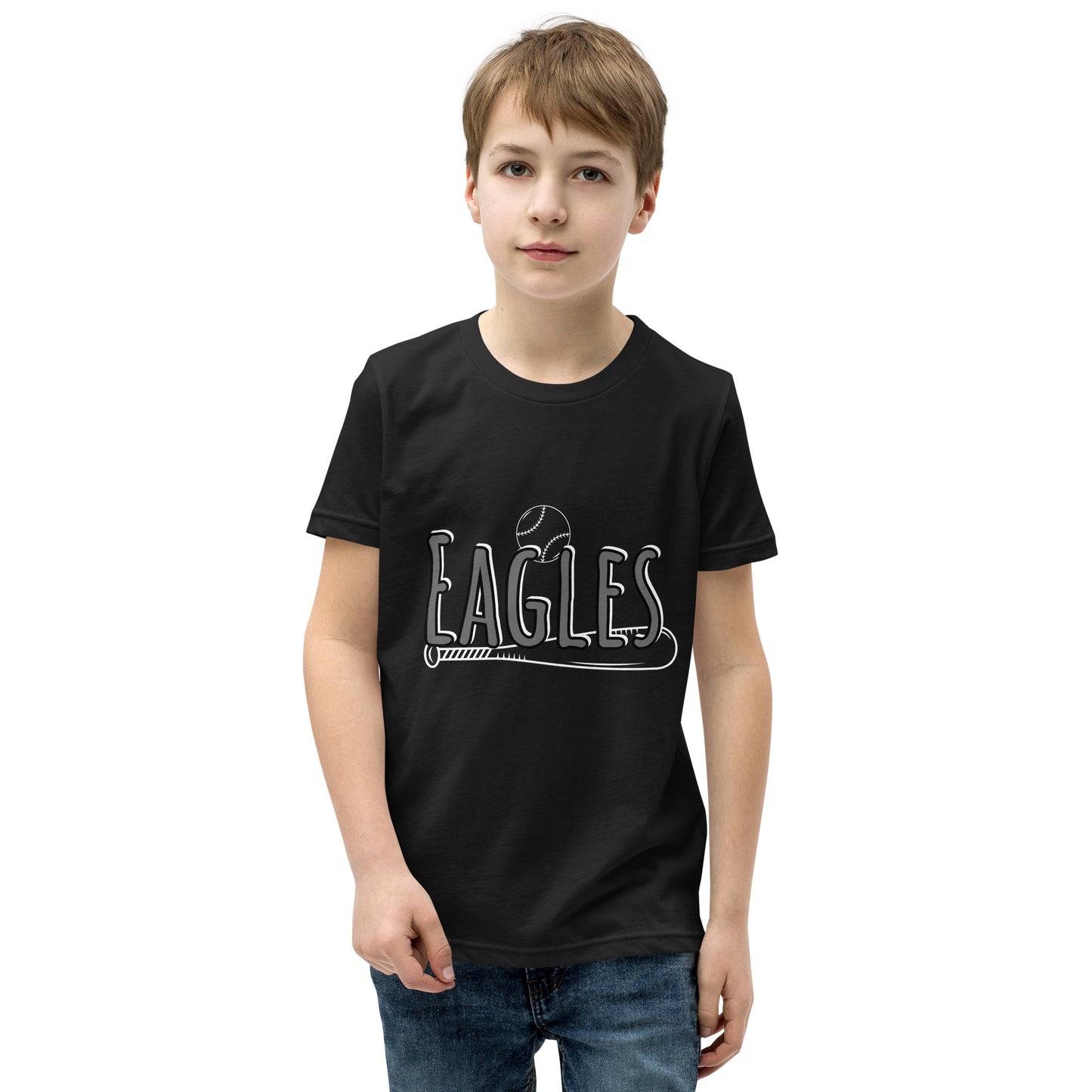 Eagles Baseball Youth Short Sleeve T-Shirt