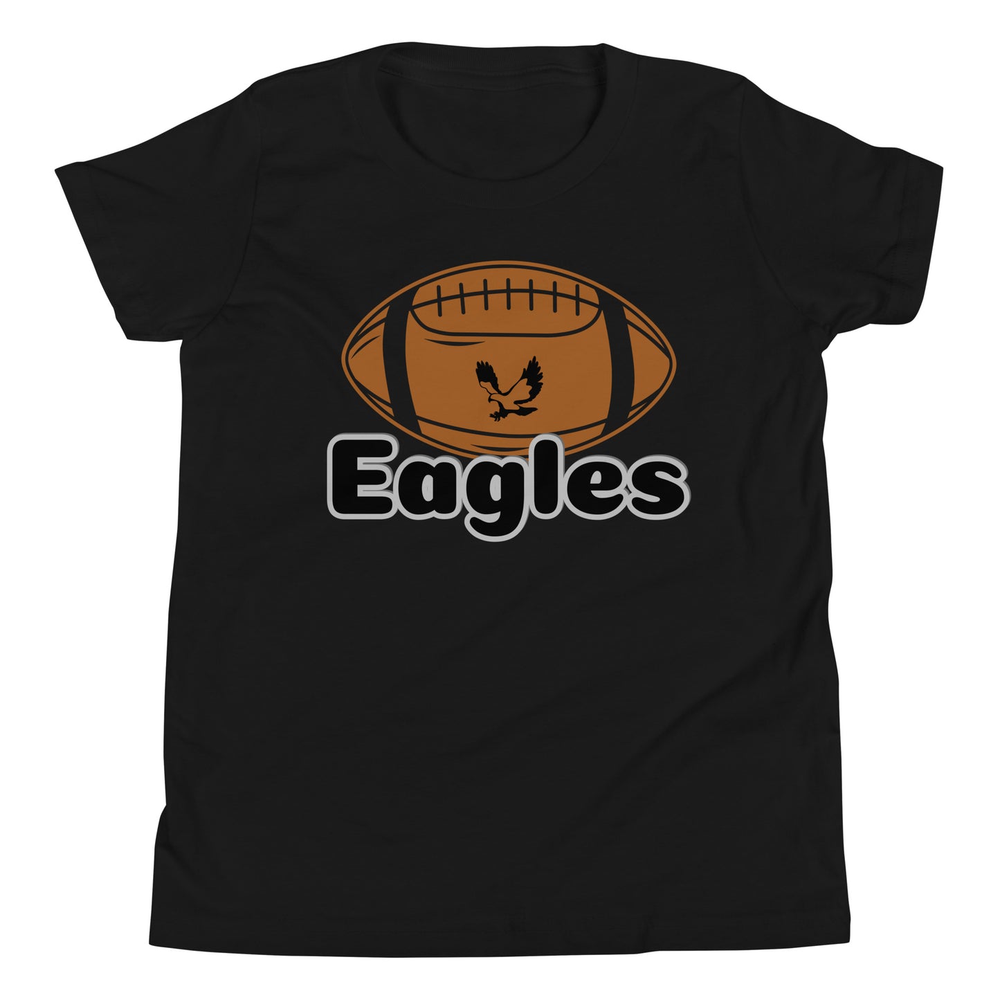 Eagles Football Youth Short Sleeve T-Shirt