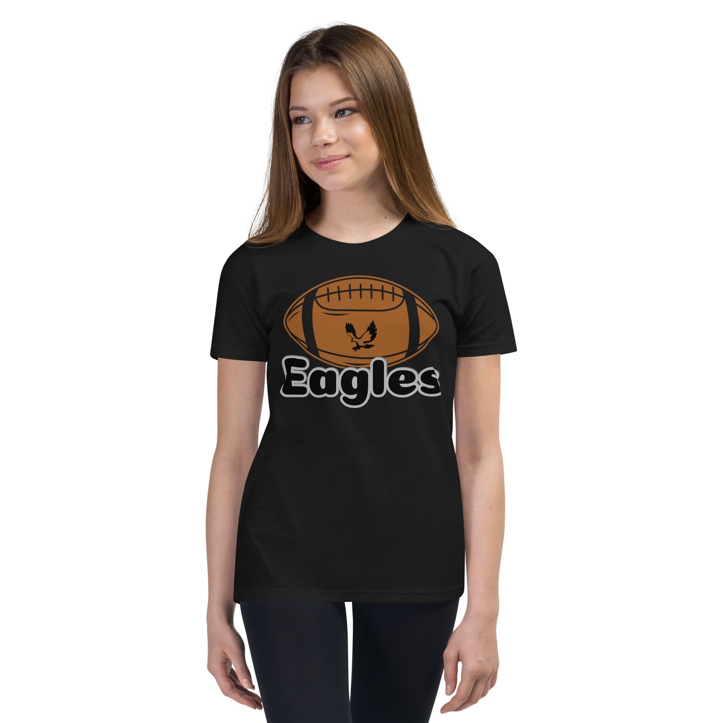 Eagles Football Youth Short Sleeve T-Shirt