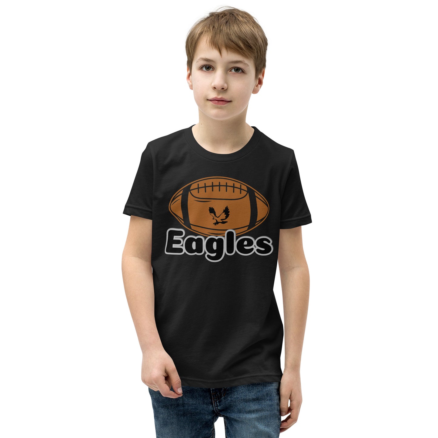 Eagles Football Youth Short Sleeve T-Shirt