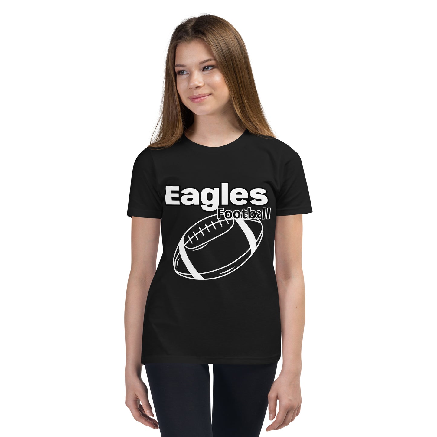 Eagles Football Youth Short Sleeve T-Shirt