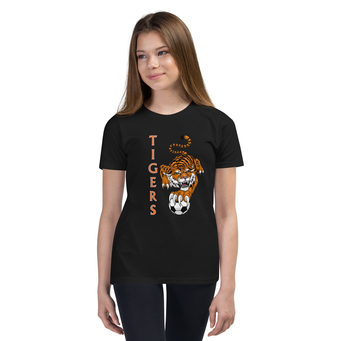 Tigers Soccer Youth Short Sleeve T-Shirt