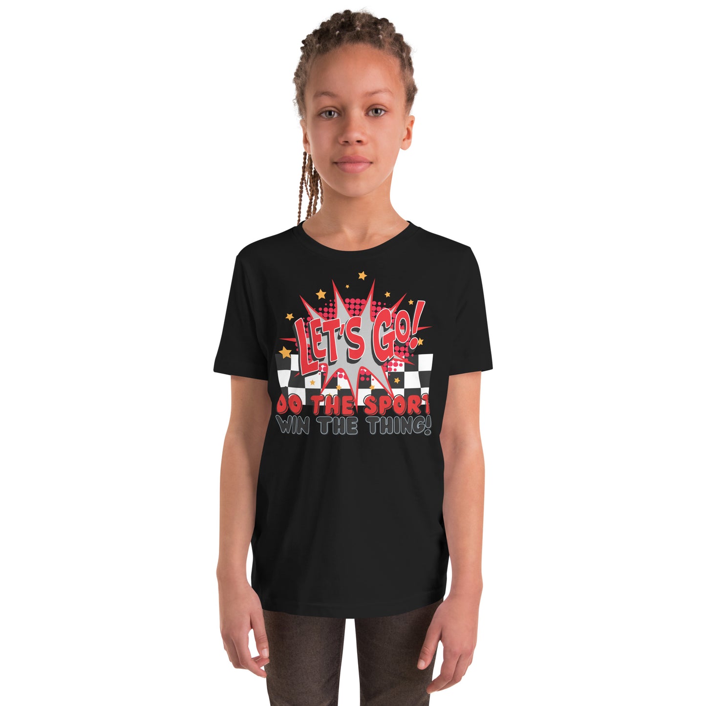 Lets Go Sports Youth Short Sleeve T-Shirt