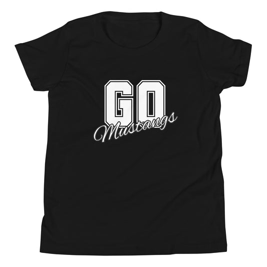Go Mustangs Youth Short Sleeve T-Shirt