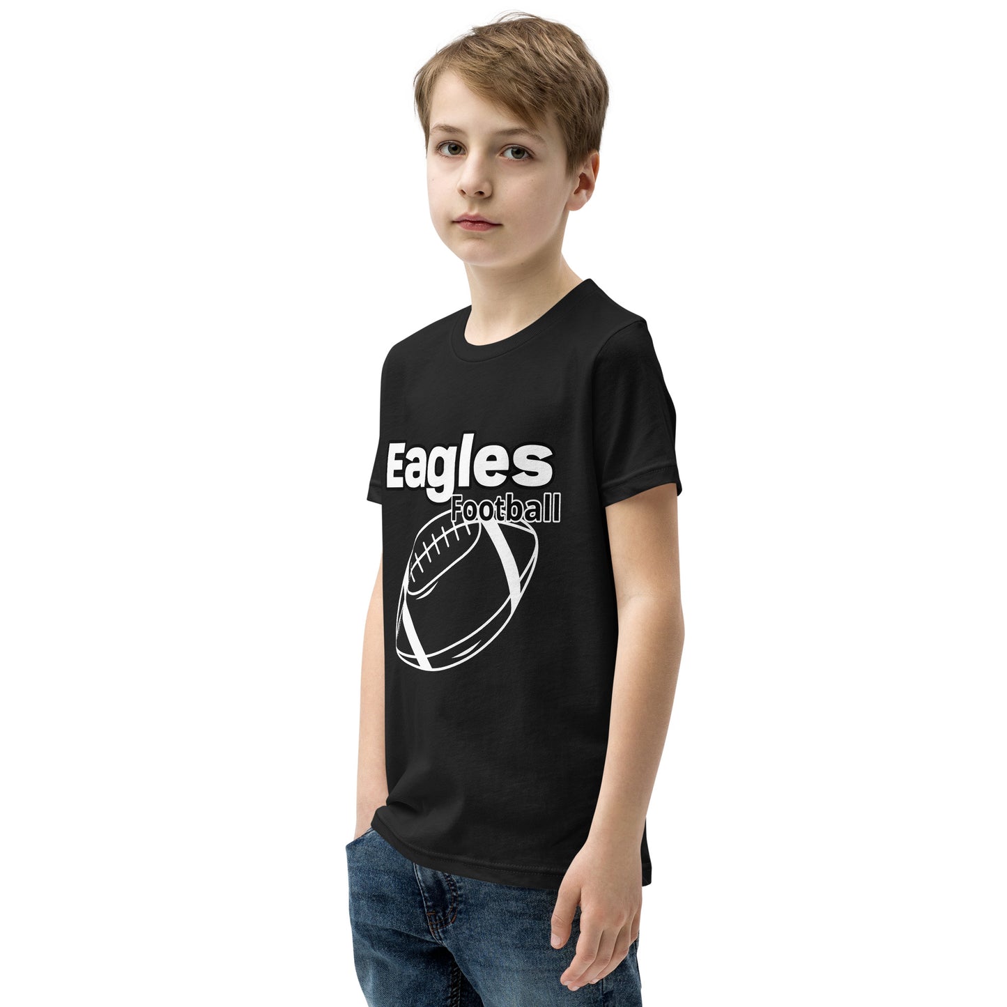 Eagles Football Youth Short Sleeve T-Shirt