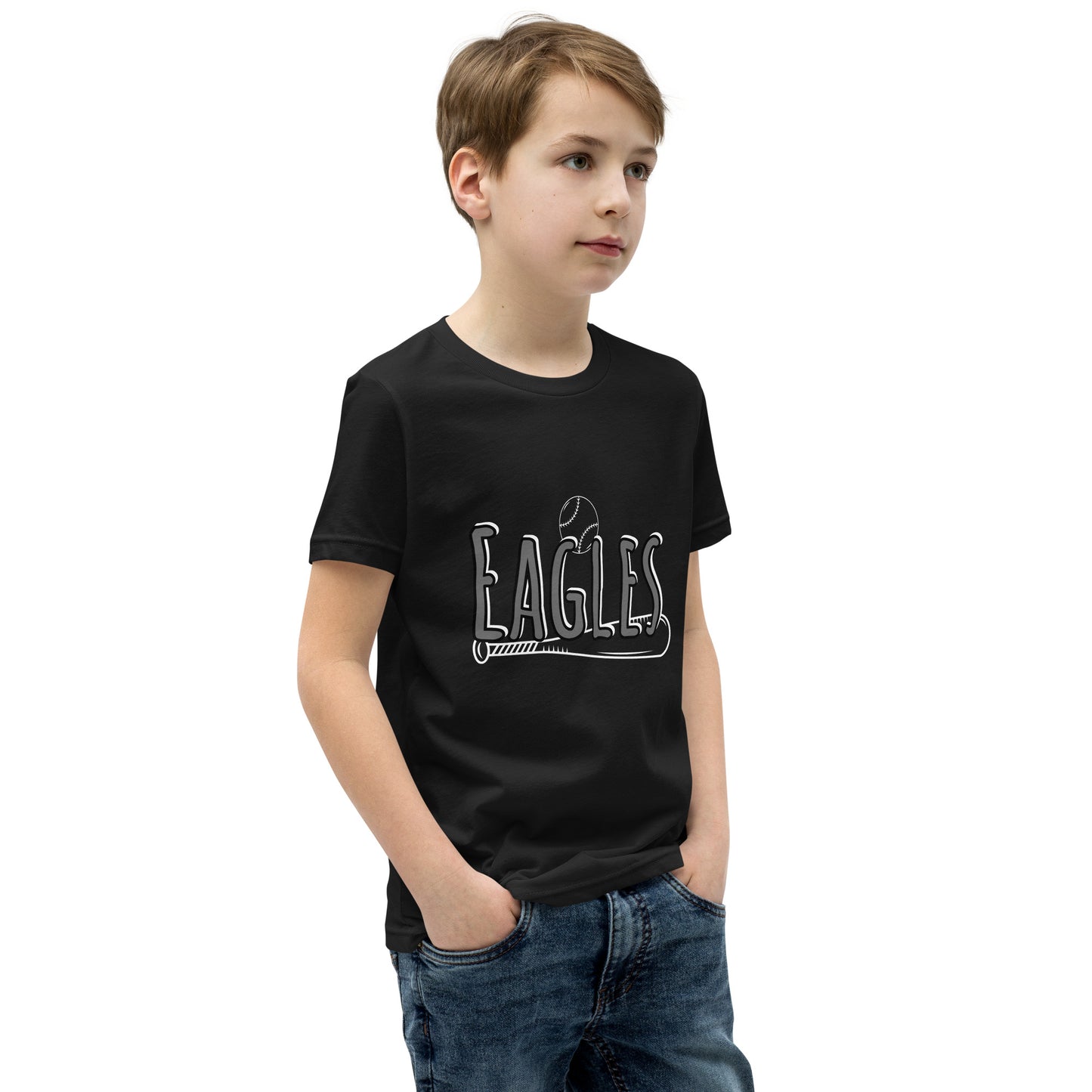 Eagles Baseball Youth Short Sleeve T-Shirt