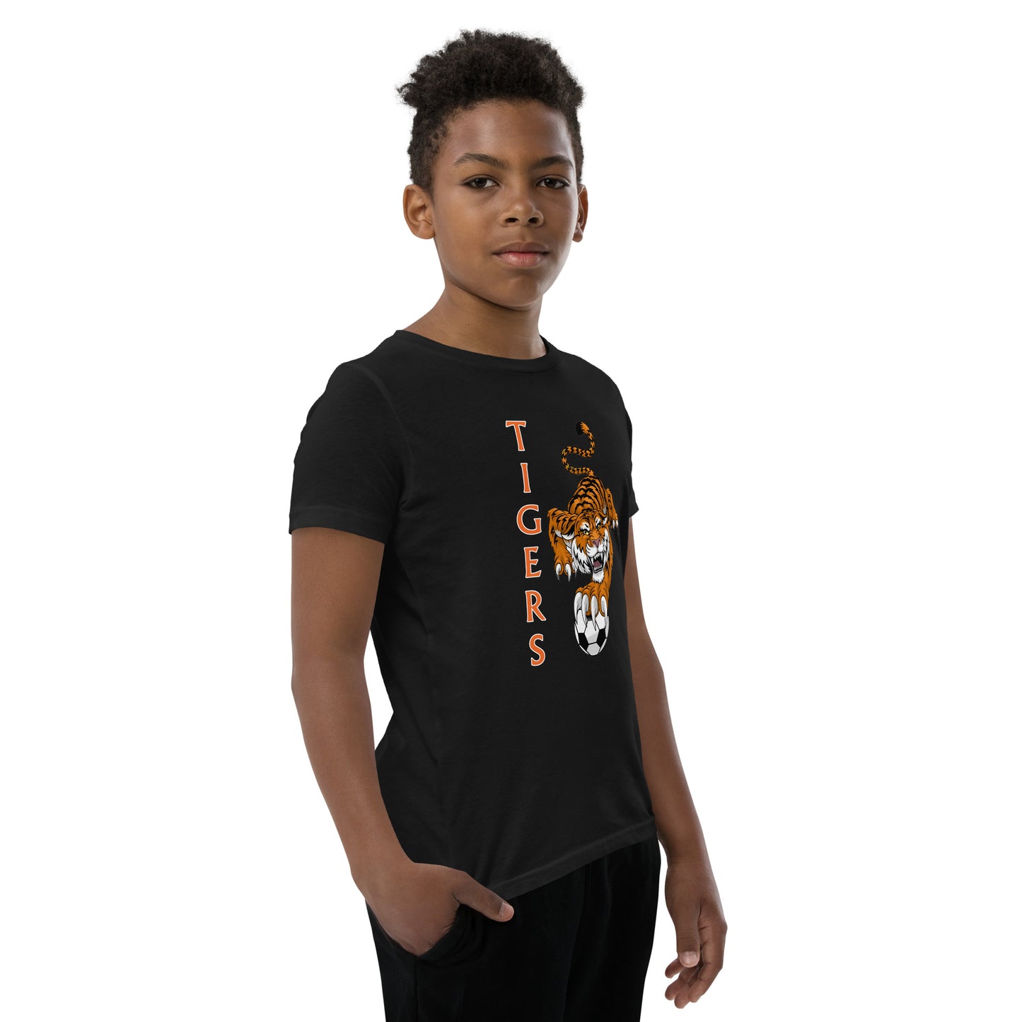 Tigers Soccer Youth Short Sleeve T-Shirt