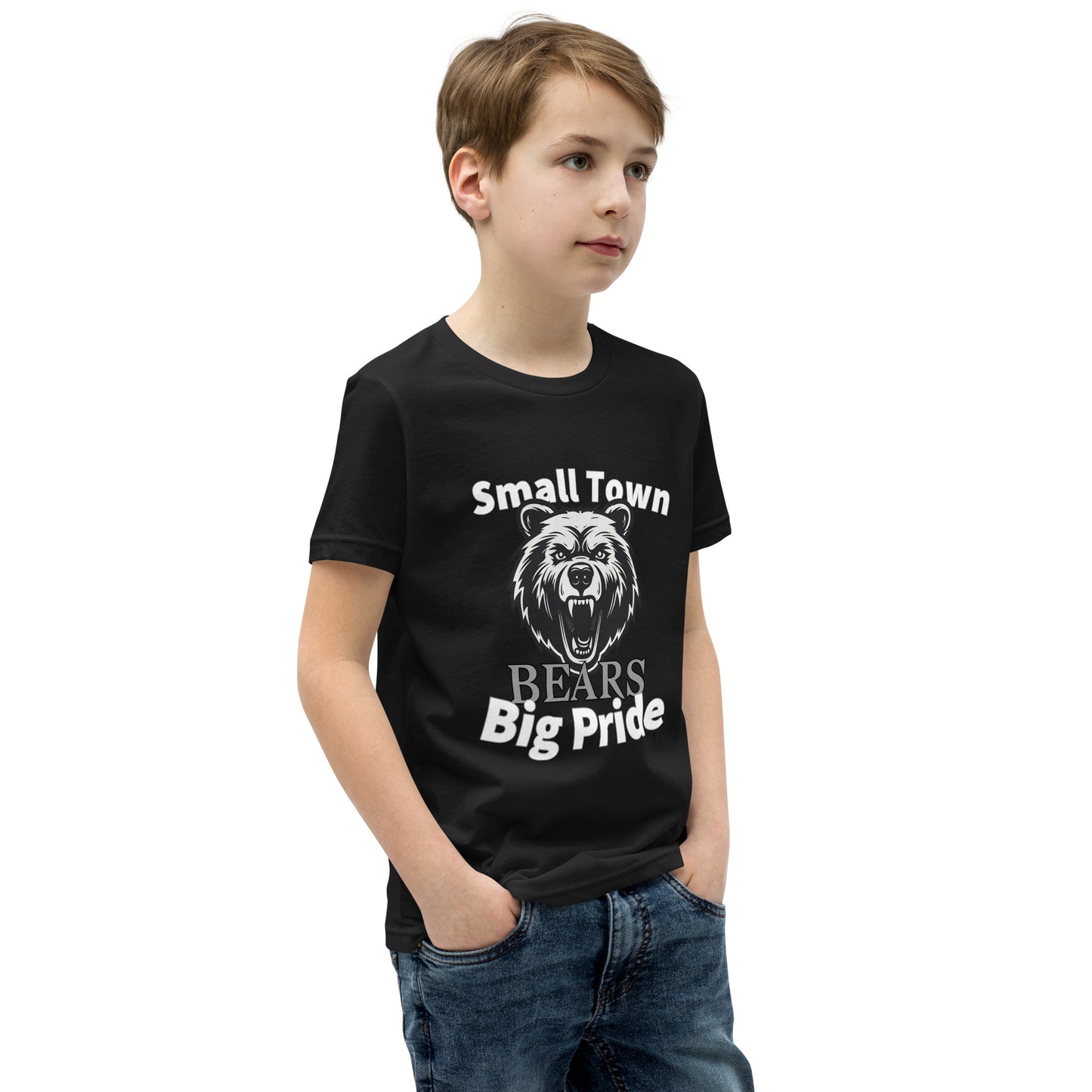 Bears Youth Short Sleeve T-Shirt (Small Town)