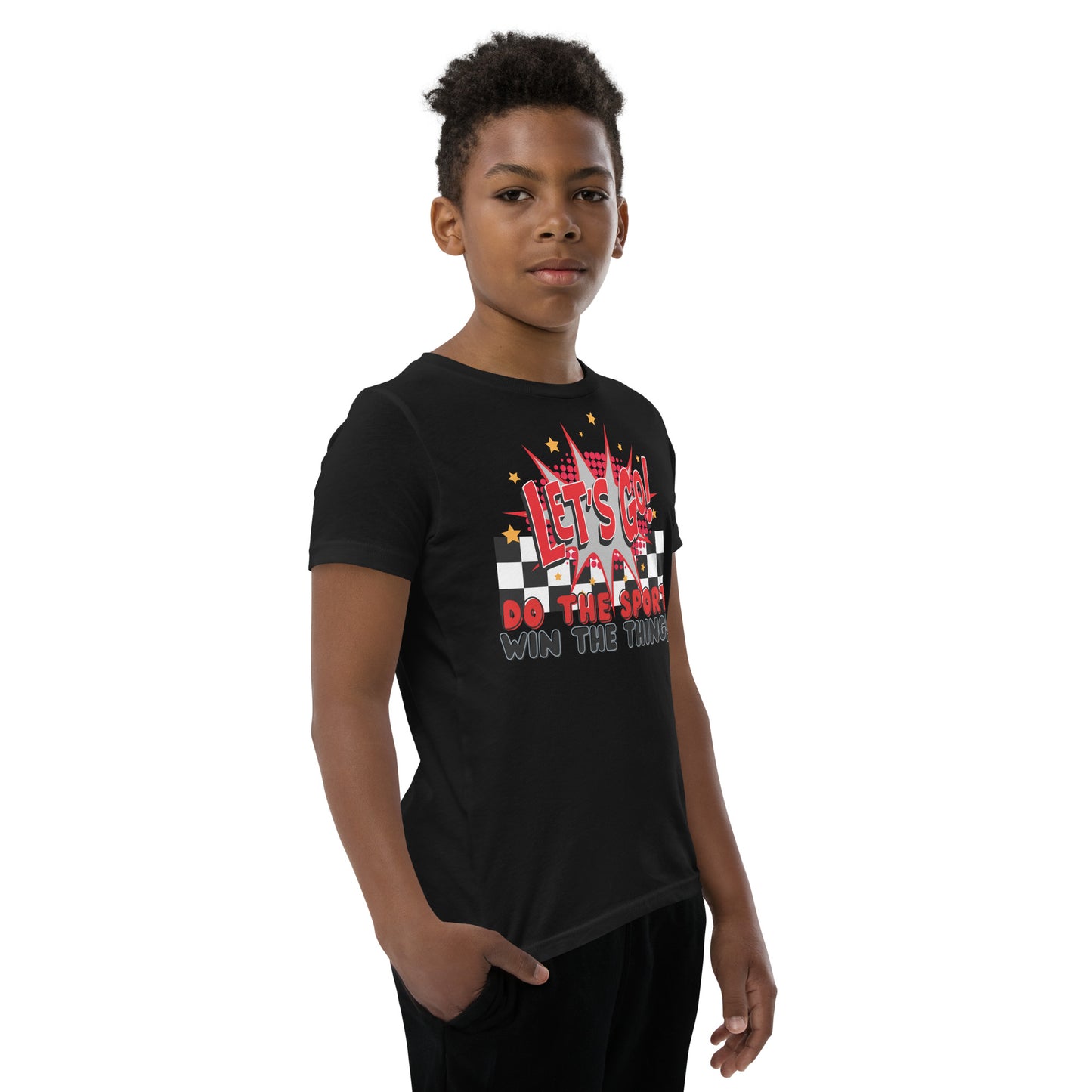 Lets Go Sports Youth Short Sleeve T-Shirt