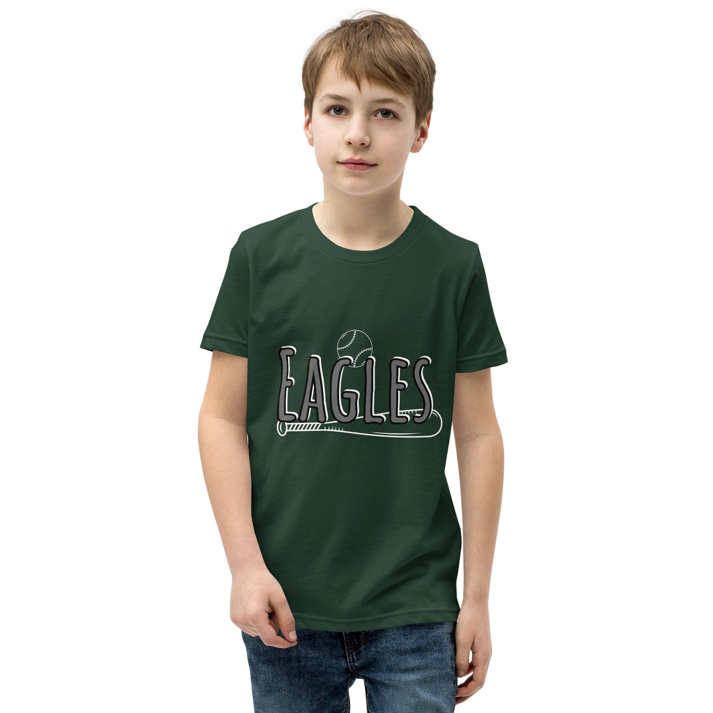 Eagles Baseball Youth Short Sleeve T-Shirt