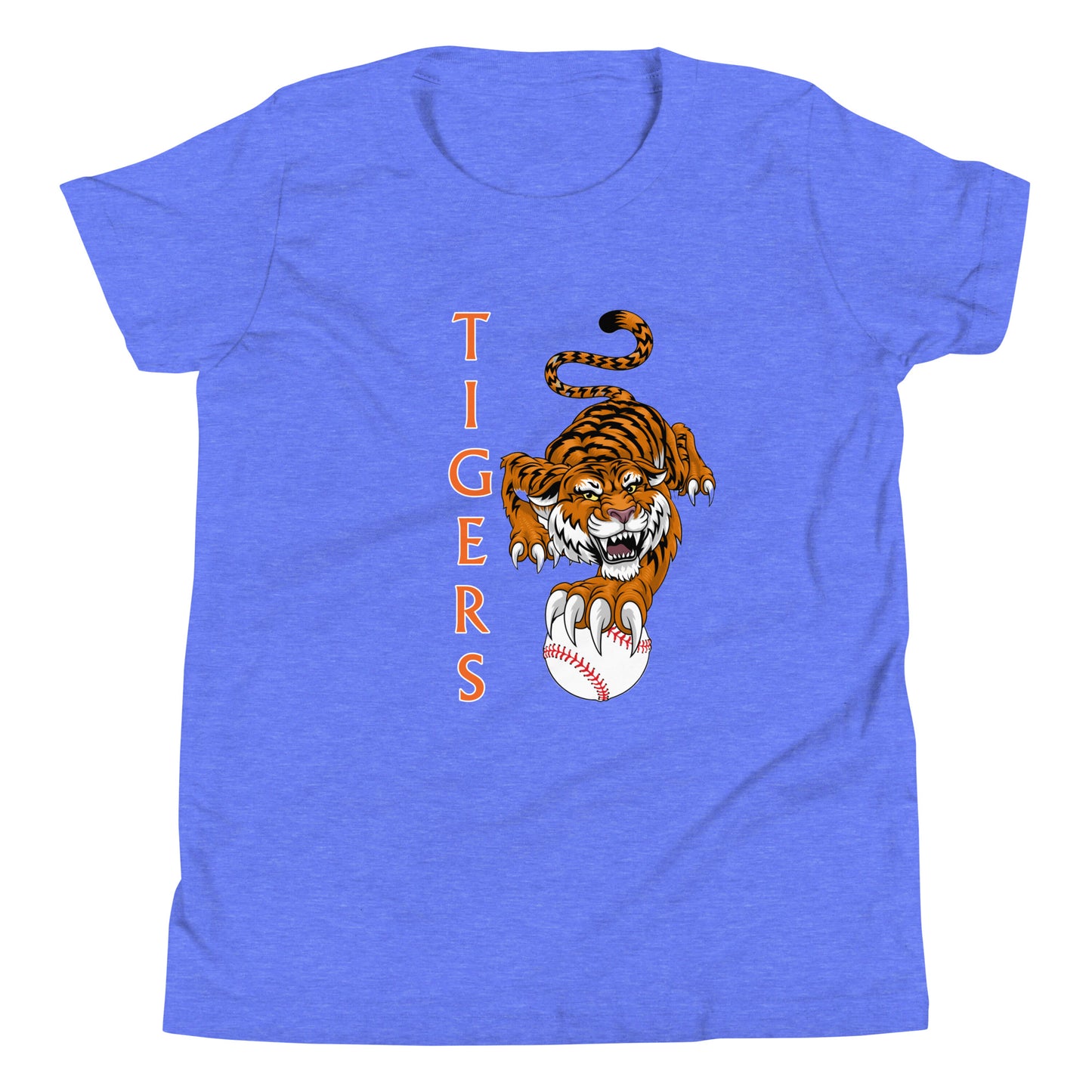 Tigers Baseball Youth Short Sleeve T-Shirt