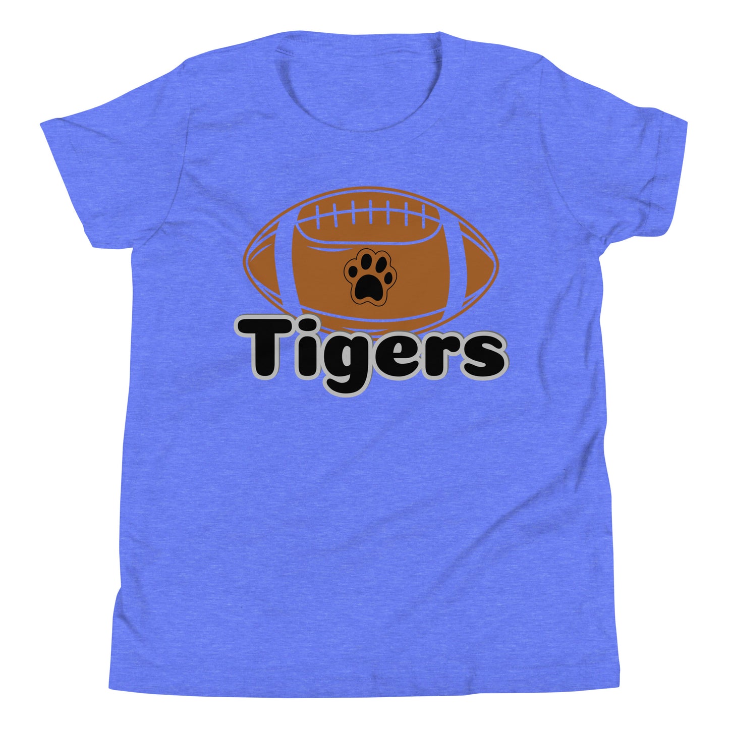 Tigers Football Youth Short Sleeve T-Shirt