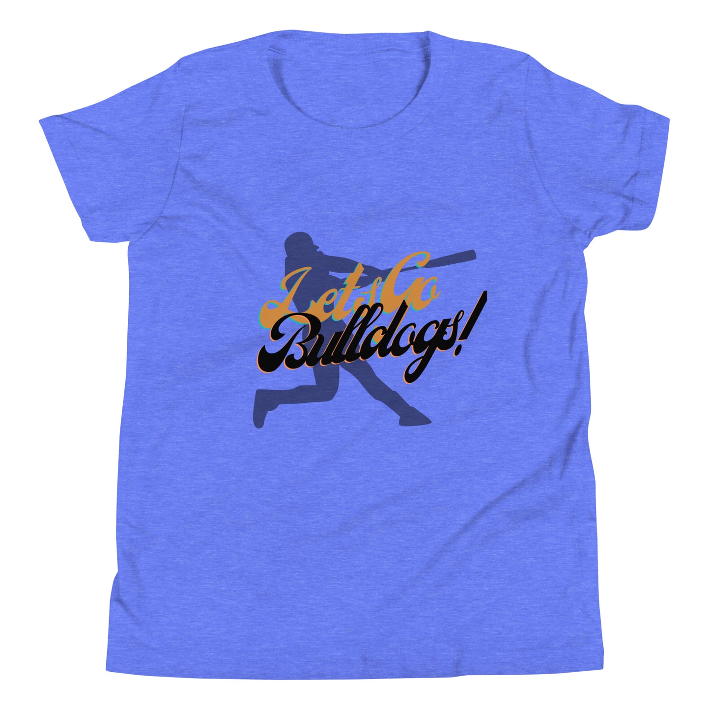 Bulldogs Youth Short Sleeve T-Shirt (Lets Go Baseball)