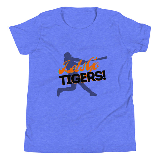 Tigers Youth Short Sleeve T-Shirt (Lets Go Baseball)