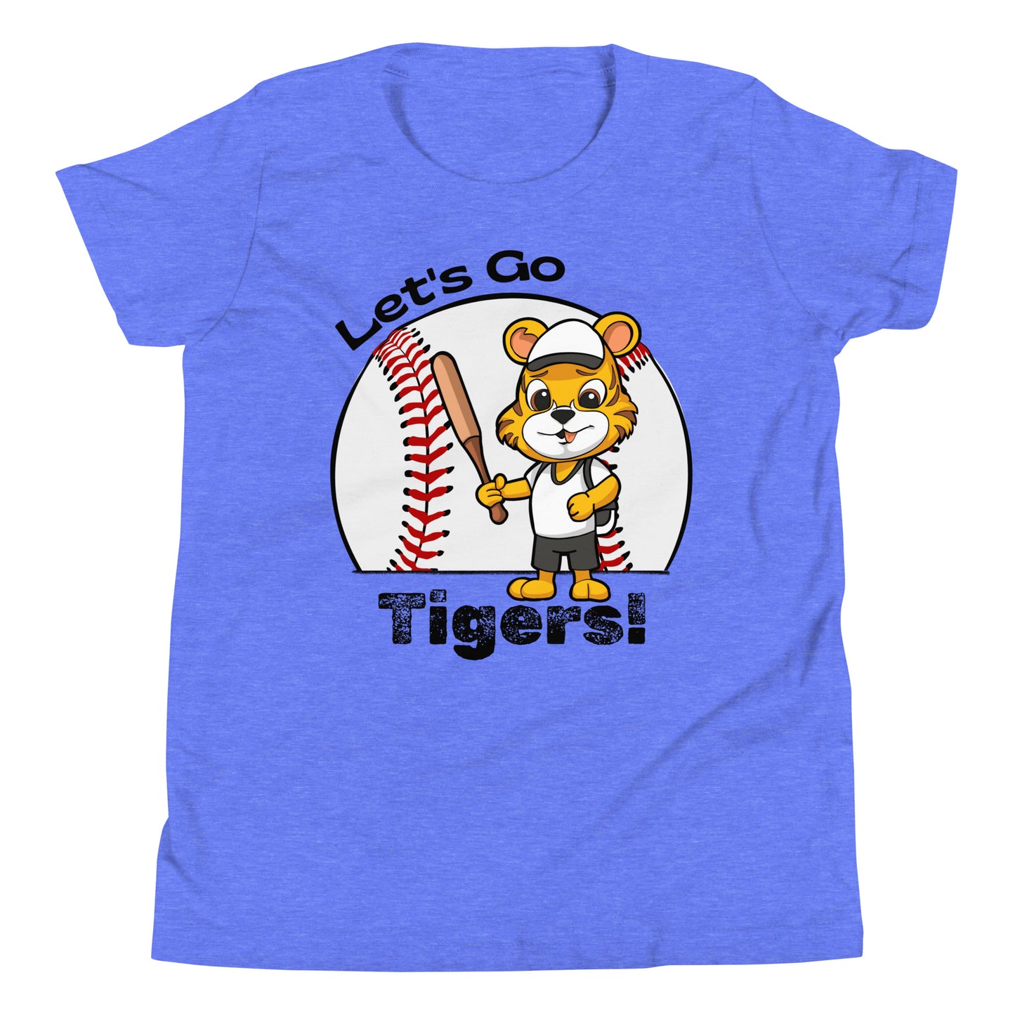 Tigers Baseball Youth Short Sleeve T-Shirt