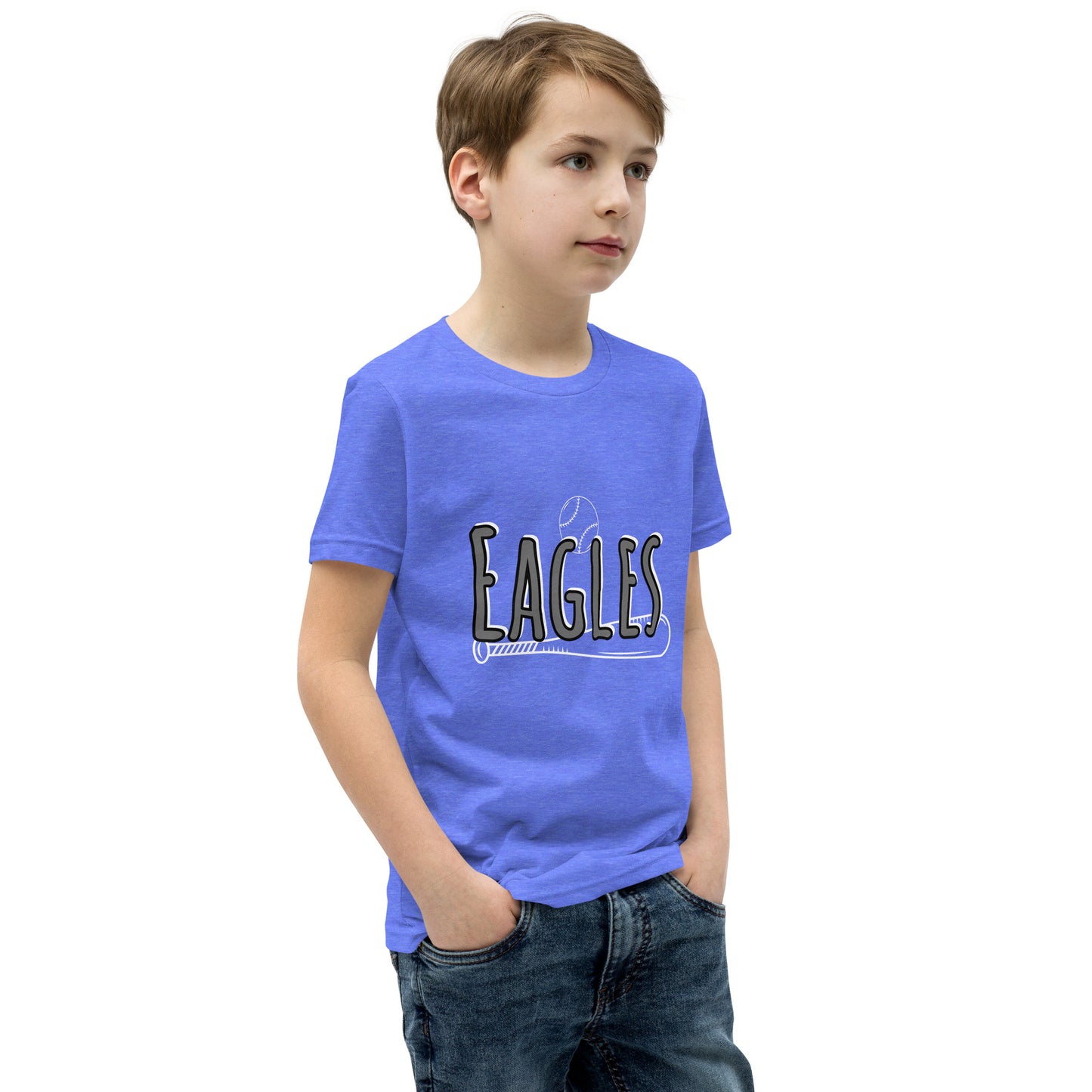 Eagles Baseball Youth Short Sleeve T-Shirt