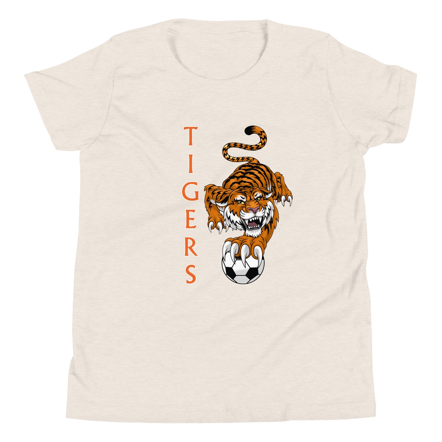 Tigers Soccer Youth Short Sleeve T-Shirt