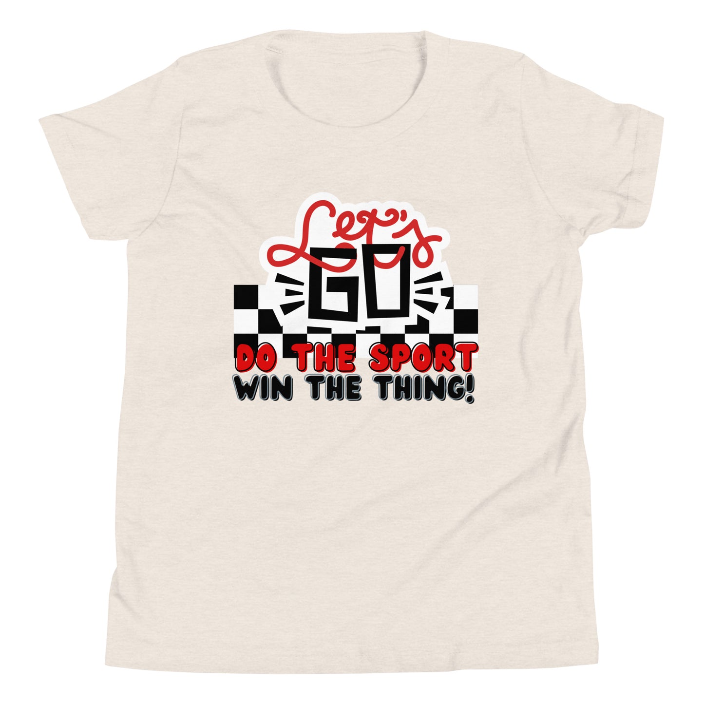 Lets Go Sports Youth Short Sleeve T-Shirt