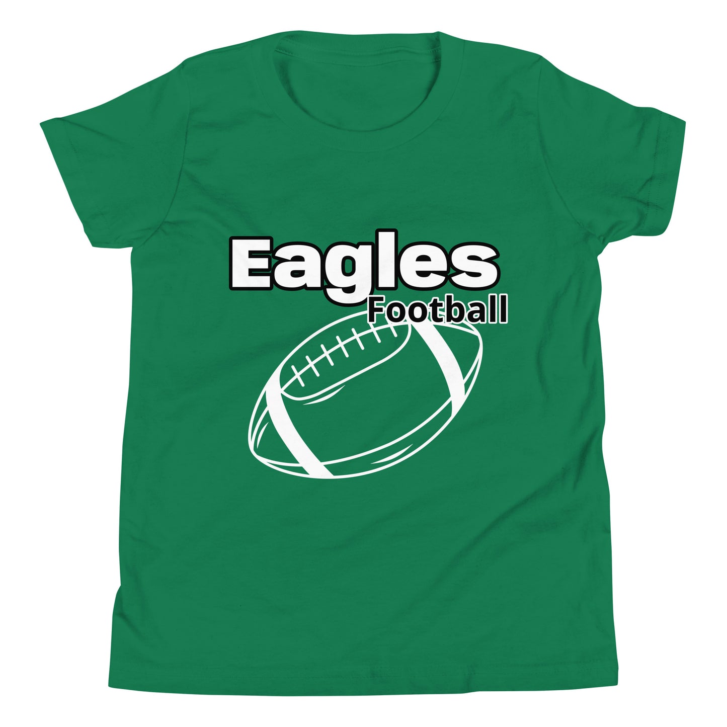 Eagles Football Youth Short Sleeve T-Shirt