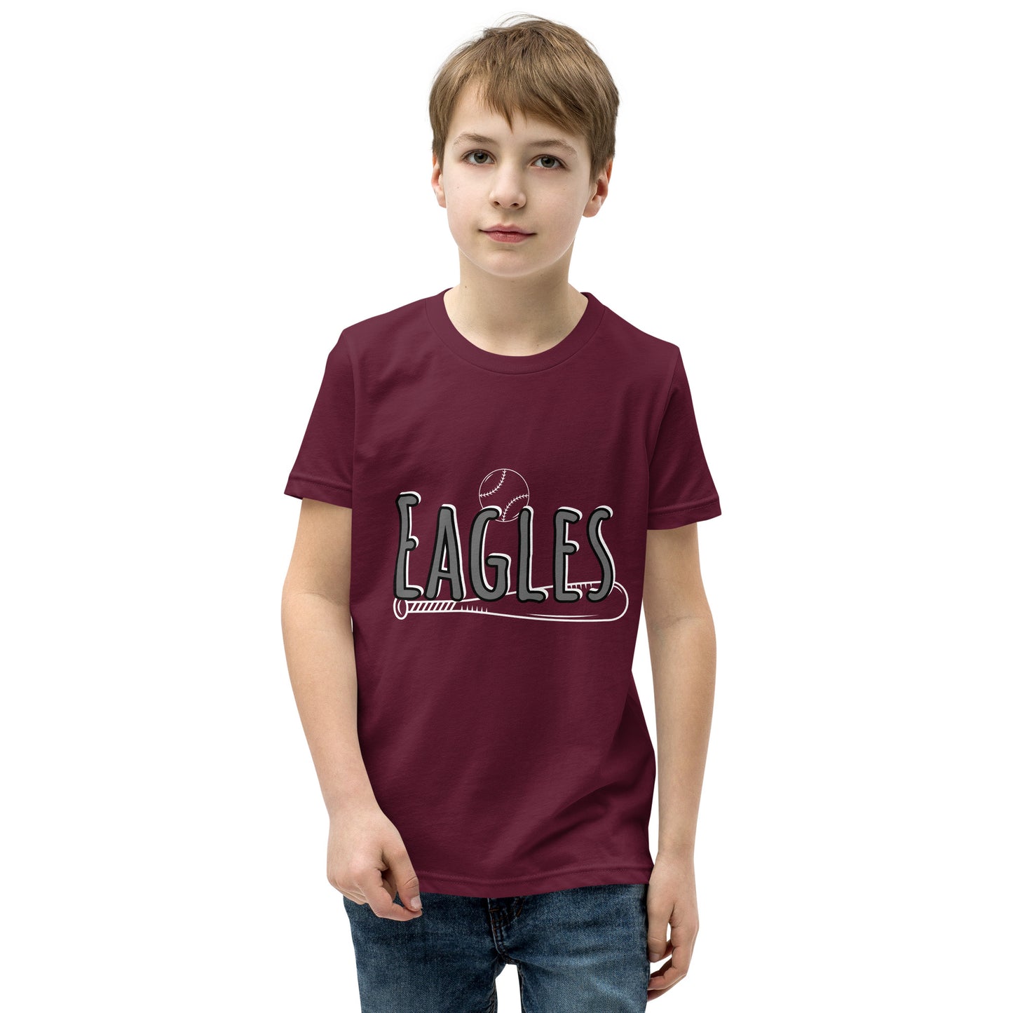 Eagles Baseball Youth Short Sleeve T-Shirt