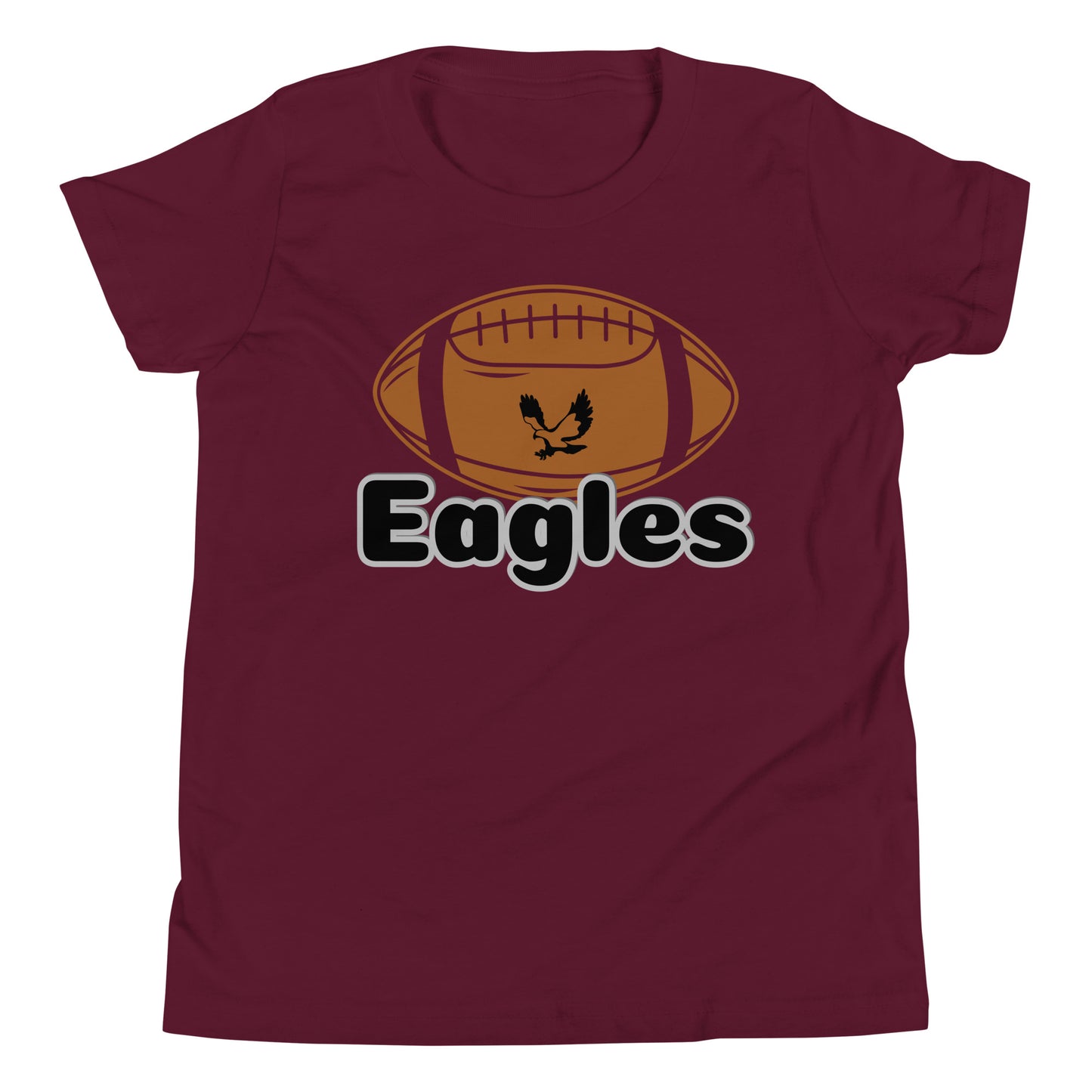 Eagles Football Youth Short Sleeve T-Shirt