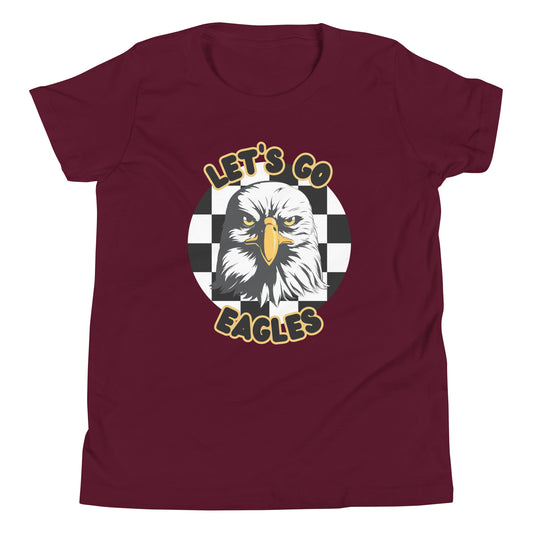 Eagles Youth Short Sleeve T-Shirt (checkered)