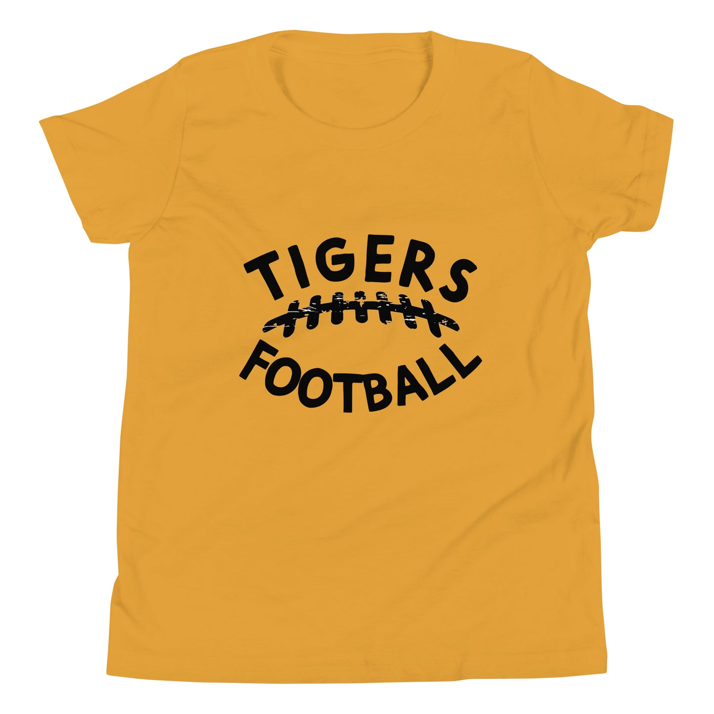 Tigers Football Youth Short Sleeve T-Shirt