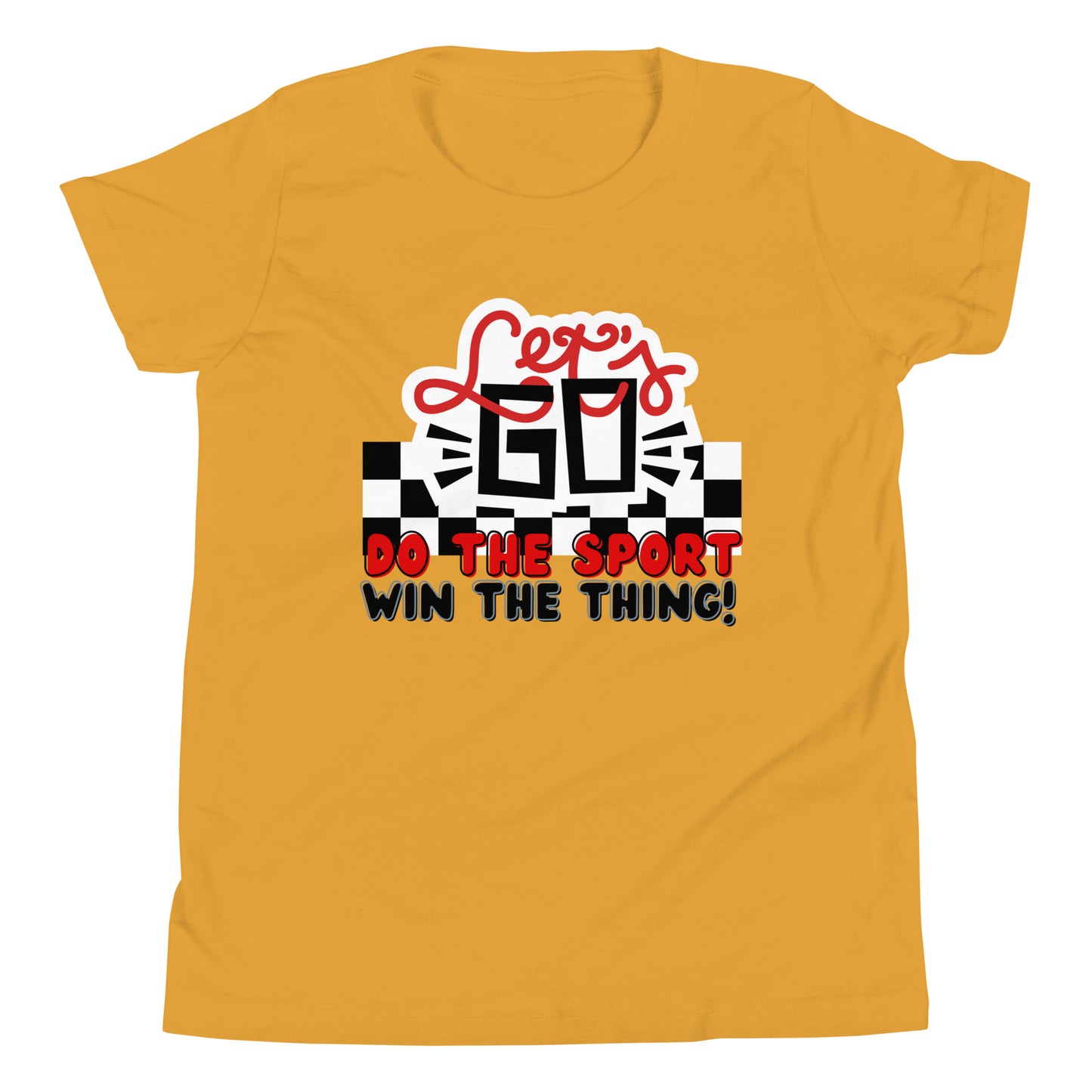 Lets Go Sports Youth Short Sleeve T-Shirt