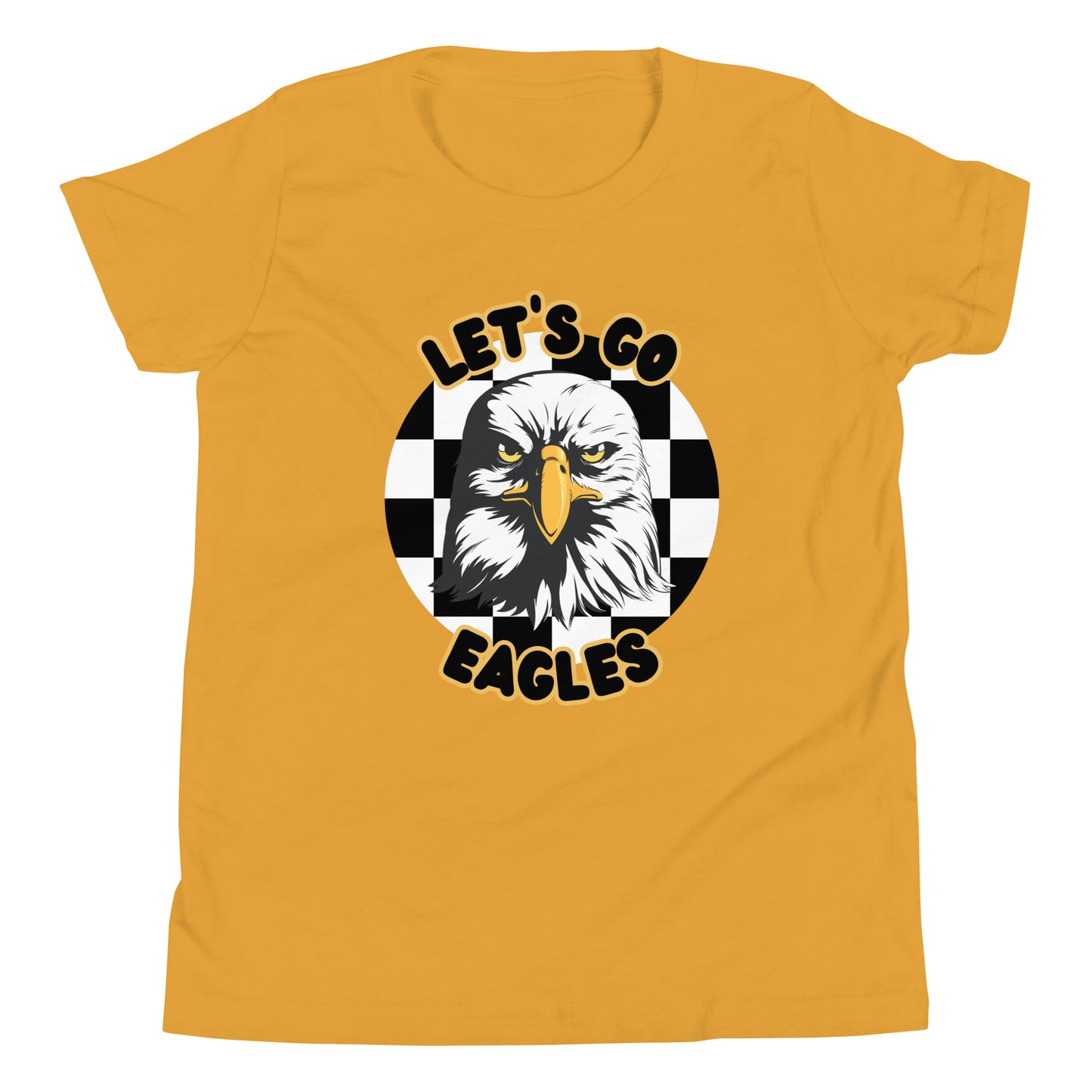 Eagles Youth Short Sleeve T-Shirt (checkered)