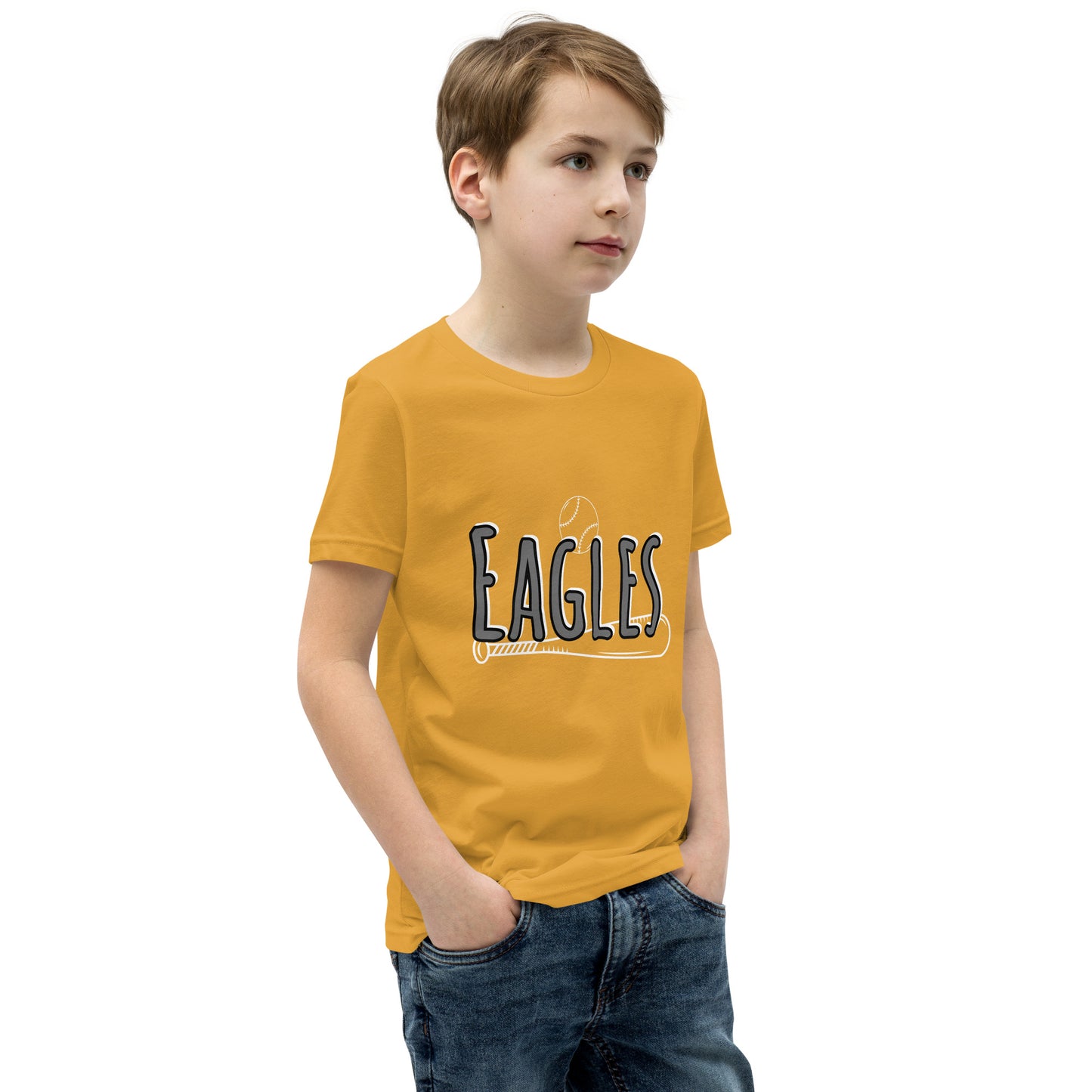 Eagles Baseball Youth Short Sleeve T-Shirt