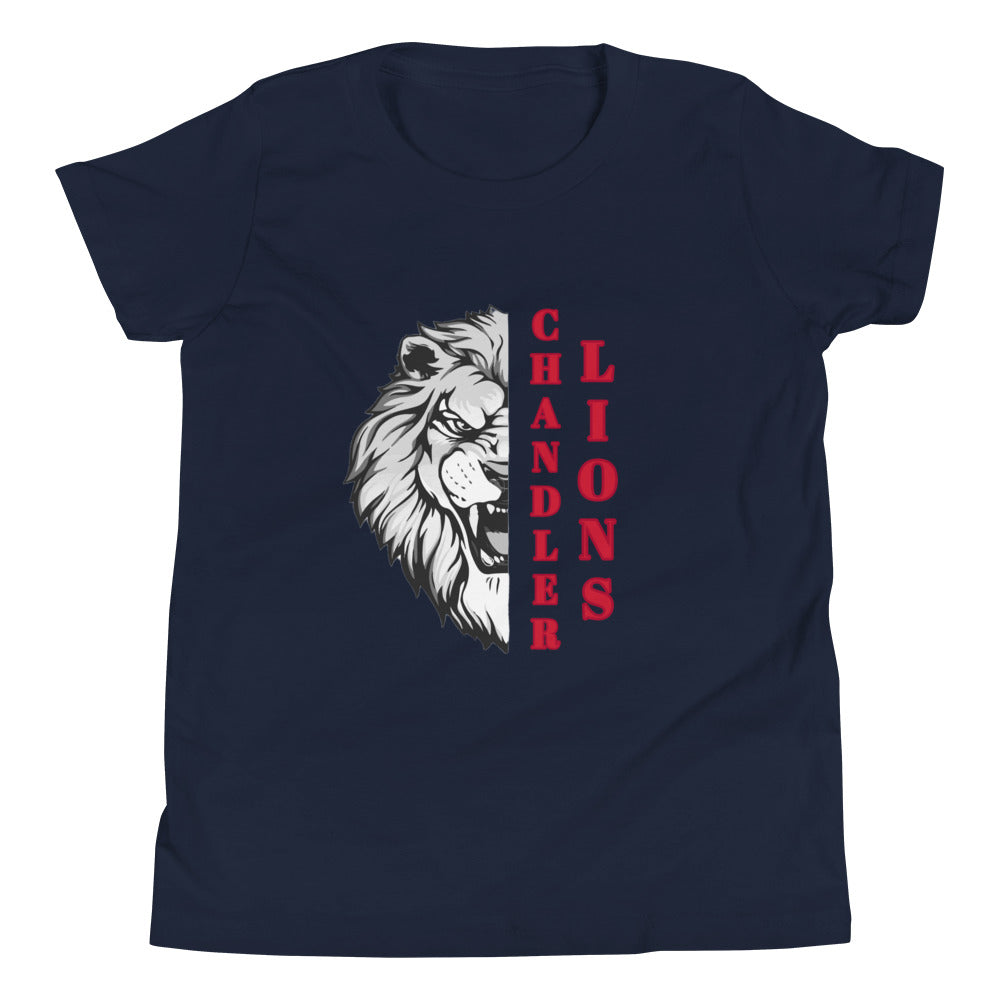 Lions Youth Short Sleeve T-Shirt (Half Face) Bella Canvas