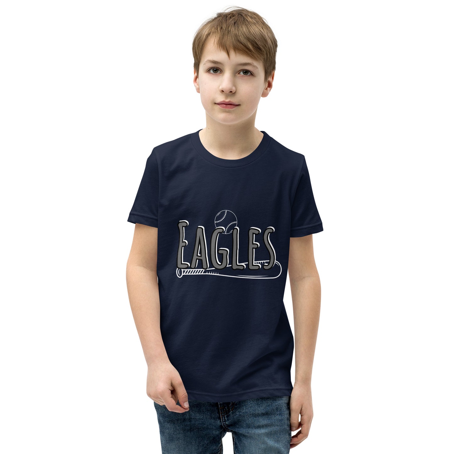 Eagles Baseball Youth Short Sleeve T-Shirt