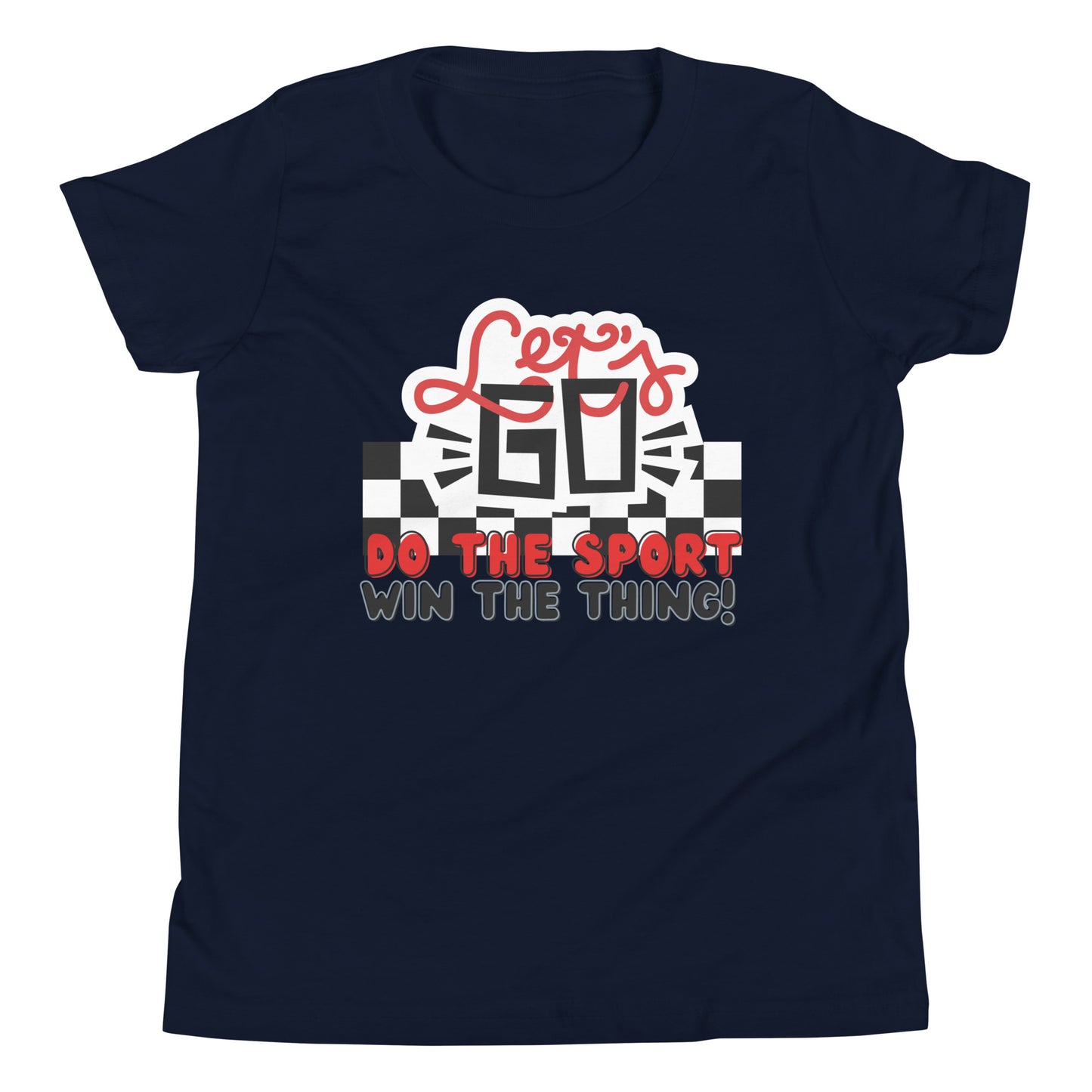 Lets Go Sports Youth Short Sleeve T-Shirt