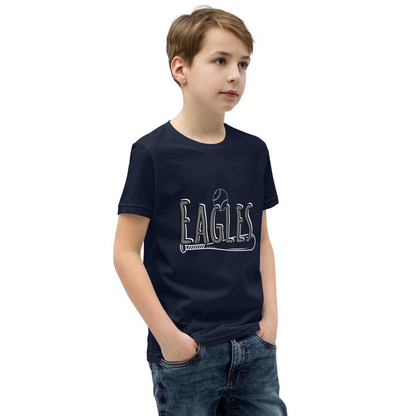 Eagles Baseball Youth Short Sleeve T-Shirt