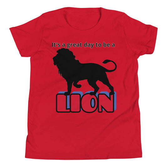 Lions Youth Short Sleeve T-Shirt (Great Day) Bella Canvas