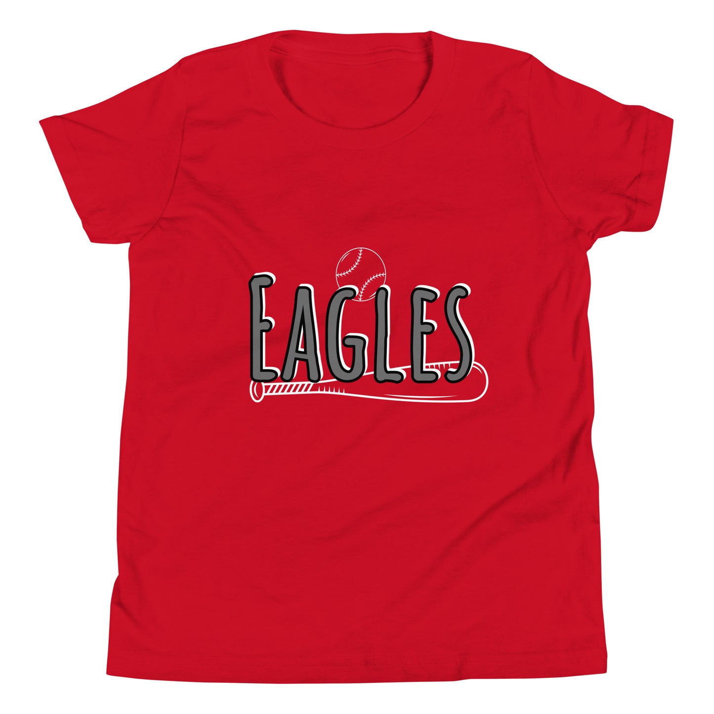 Eagles Baseball Youth Short Sleeve T-Shirt