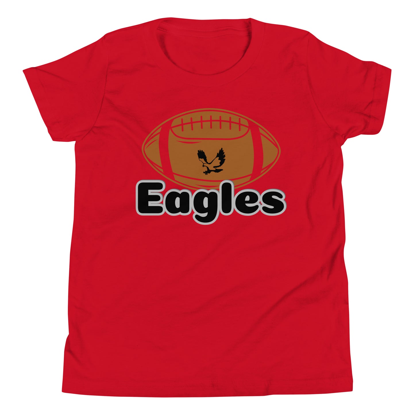 Eagles Football Youth Short Sleeve T-Shirt