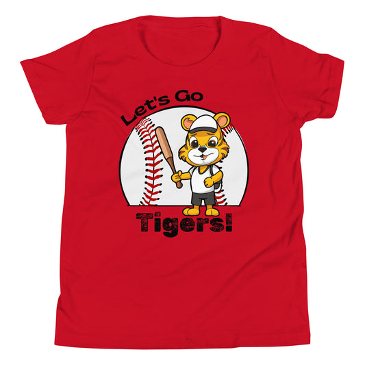 Tigers Baseball Youth Short Sleeve T-Shirt