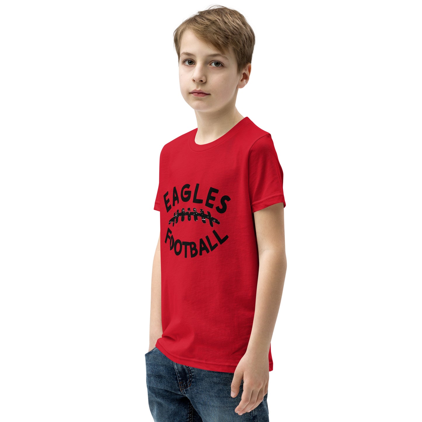 Eagles Football Youth Short Sleeve T-Shirt