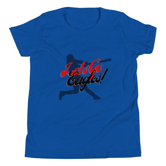 Eagles Youth Short Sleeve T-Shirt (Lets Go Baseball)
