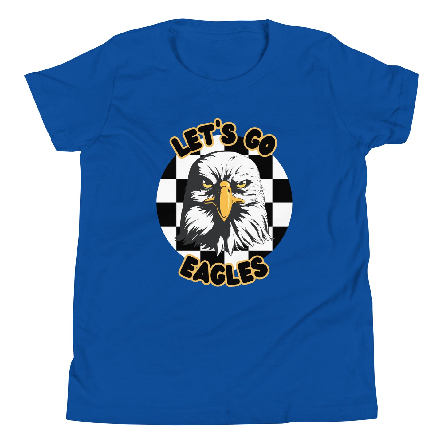 Eagles Youth Short Sleeve T-Shirt (checkered)