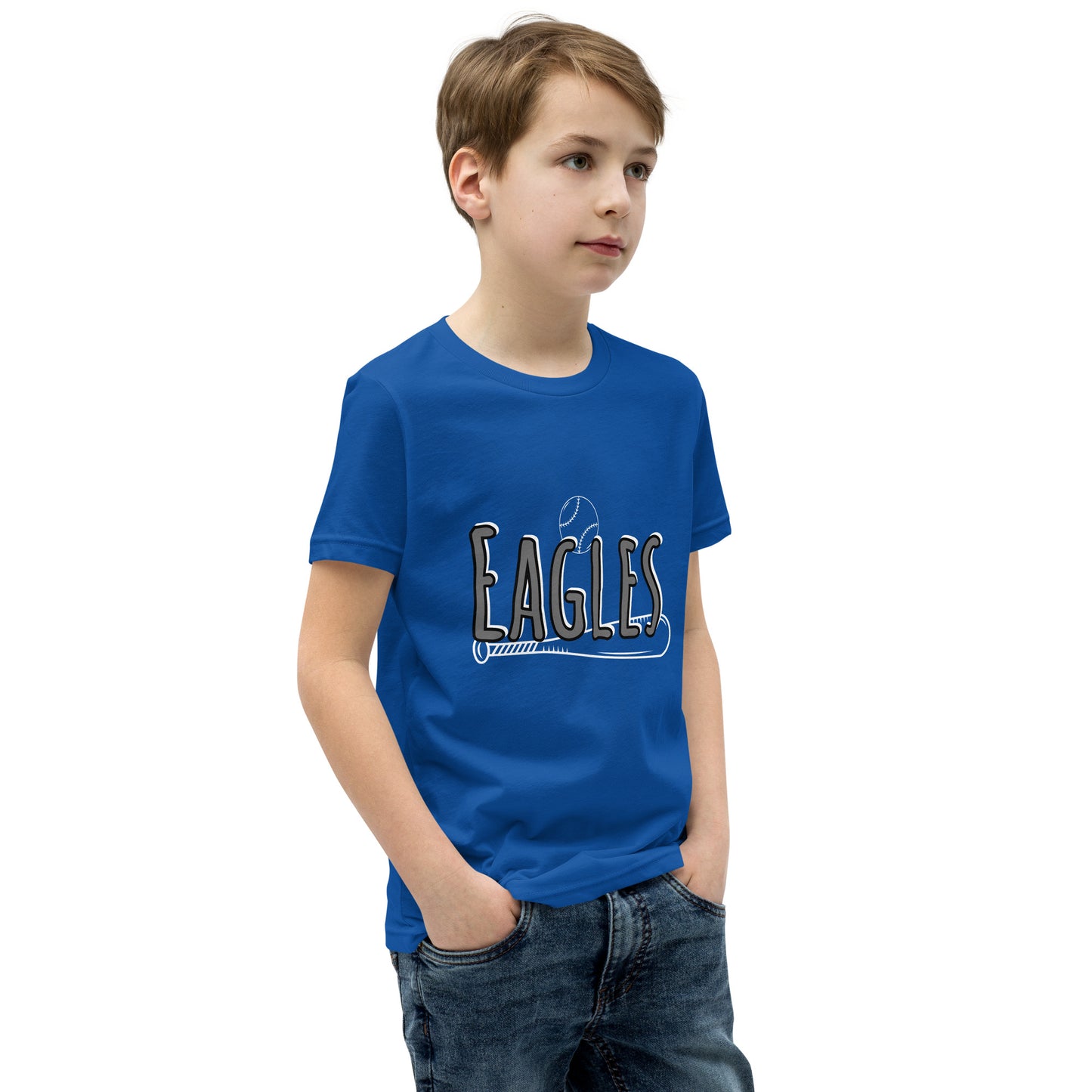 Eagles Baseball Youth Short Sleeve T-Shirt