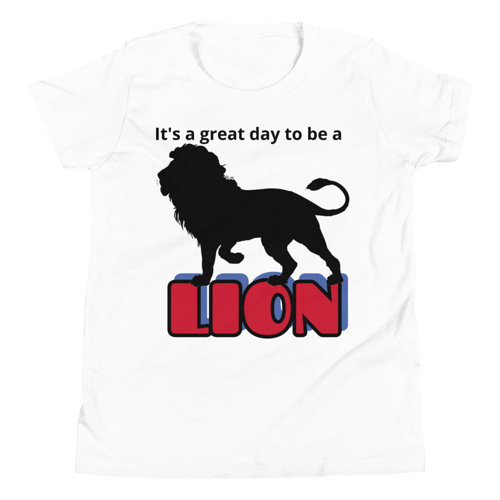 Lions Youth Short Sleeve T-Shirt (Great Day) Bella Canvas