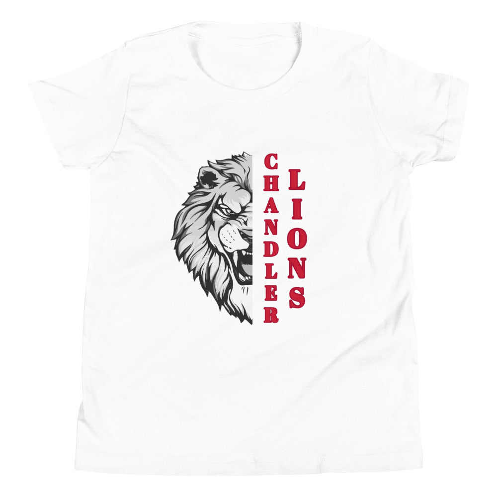 Lions Youth Short Sleeve T-Shirt (Half Face) Bella Canvas