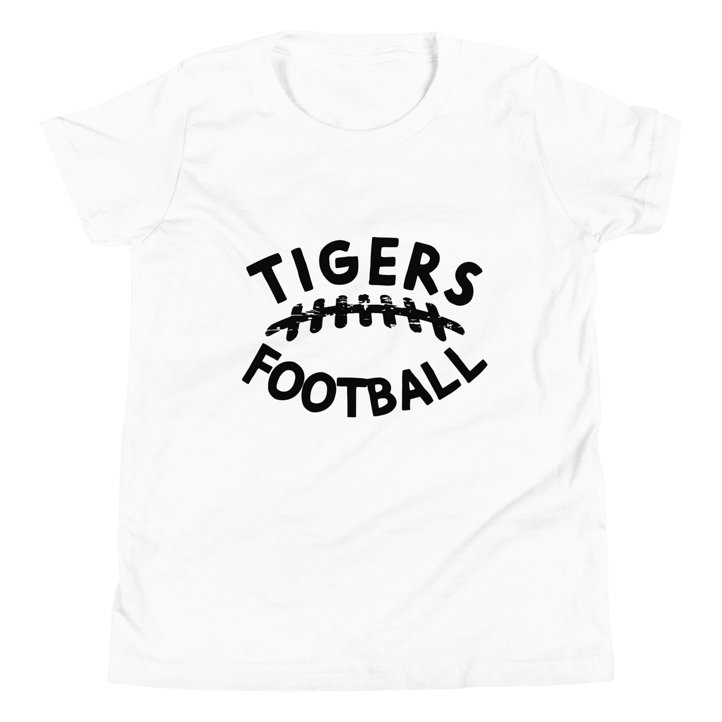 Tigers Football Youth Short Sleeve T-Shirt