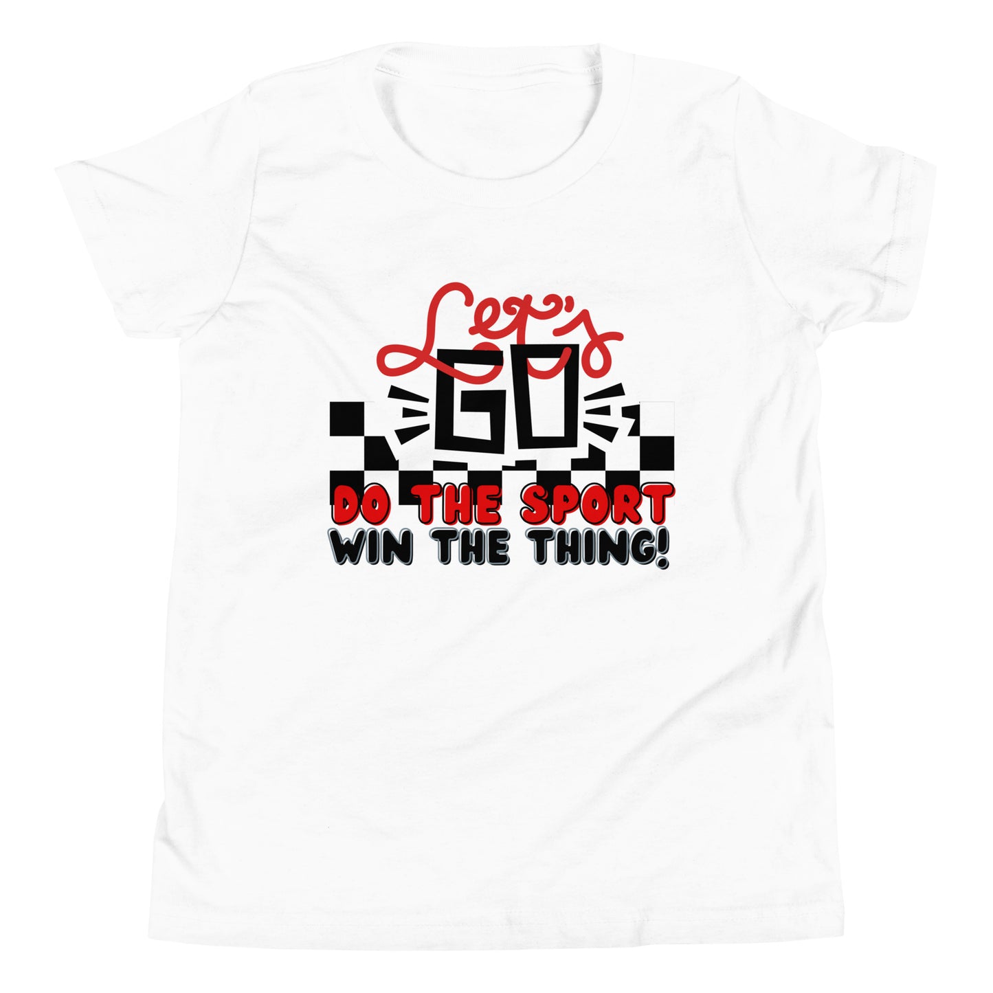 Lets Go Sports Youth Short Sleeve T-Shirt